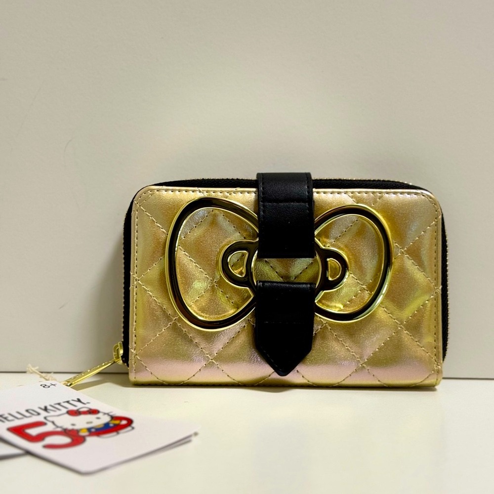 Loungefly Sanrio Hello Kitty Gold Wallet